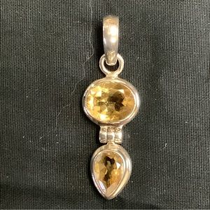 New sunshine citrine pendant
